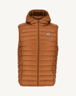 Doudoune Sans Manches A Capuche Caramel Pat*JOTT Store