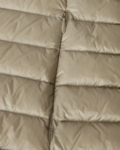 Doudoune Sans Manches A Capuche Beige Pat*JOTT Sale