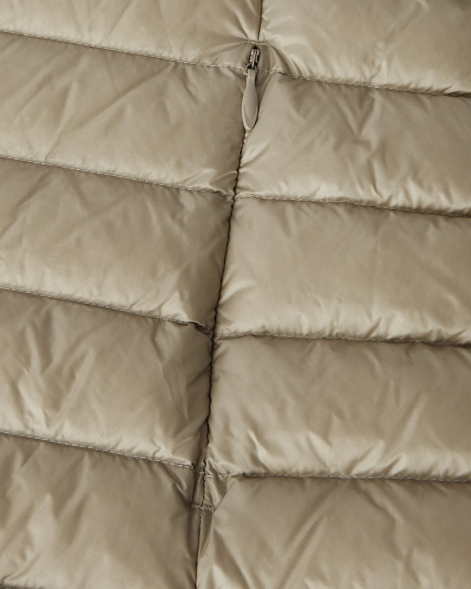Doudoune Sans Manches A Capuche Beige Pat*JOTT Sale