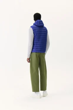 Doudoune Sans Manches A Capuche Dark Denim Pat*JOTT Online