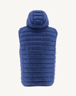 Doudoune Sans Manches A Capuche Dark Denim Pat*JOTT Online