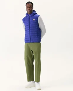 Doudoune Sans Manches A Capuche Dark Denim Pat*JOTT Online