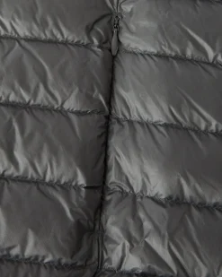 Doudoune Sans Manches A Capuche Anthracite Pat*JOTT Best Sale