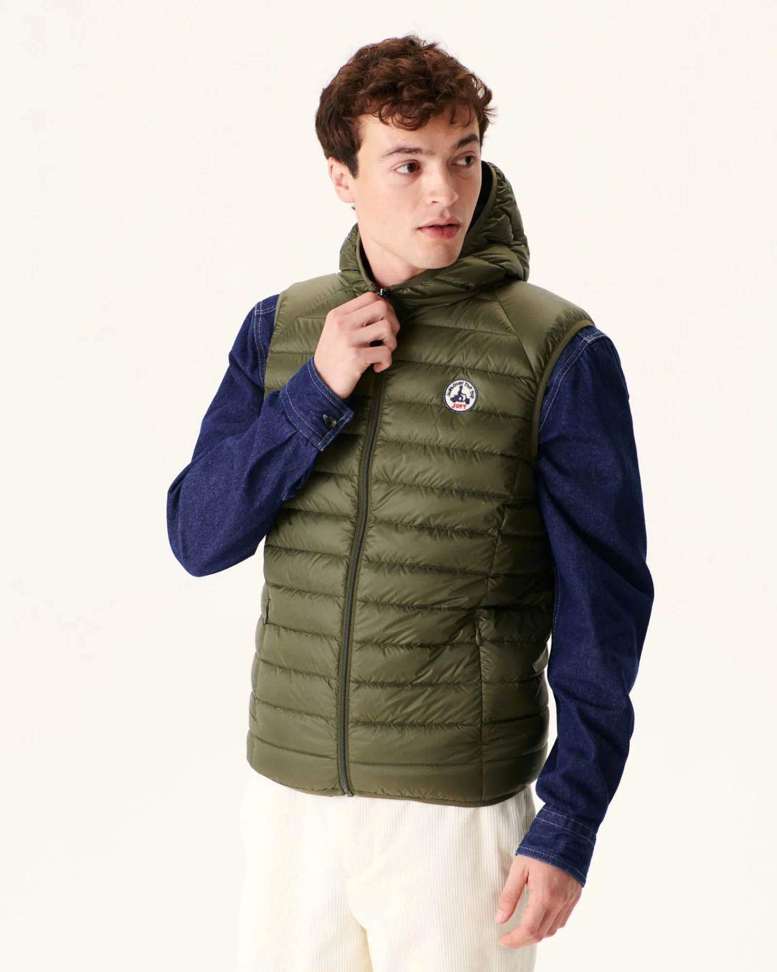 Doudoune Sans Manches A Capuche Army Pat*JOTT Store