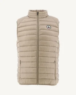 Doudoune Sans Manches Beige Tom*JOTT Fashion