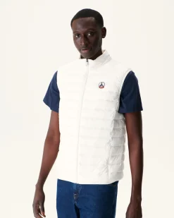 Doudoune Sans Manches Blanc Tom*JOTT Outlet