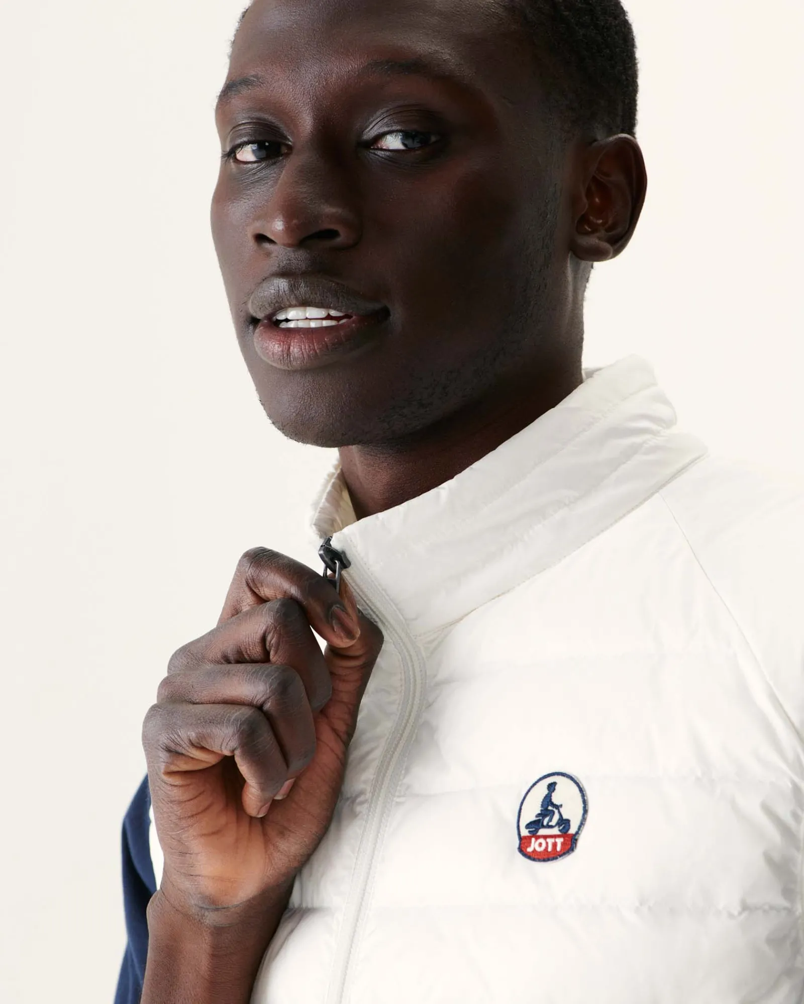 Doudoune Sans Manches Blanc Tom*JOTT Outlet