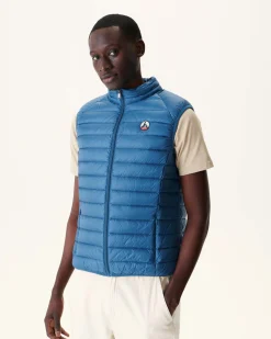 Doudoune Sans Manches Bleu Jeans Tom*JOTT Shop