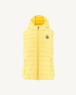 Doudoune Sans Manches Enfant Jaune Clair Djam*JOTT Store