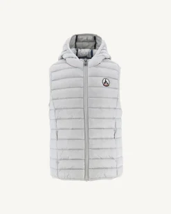 Doudoune Sans Manches Enfant Gris Clair Djam*JOTT Cheap