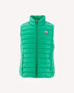 Doudoune Sans Manches Enfant Vert Zoe*JOTT Clearance