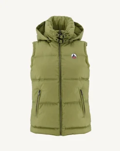 Doudoune Sans Manches Grand Froid Kaki Clair Sevilla*JOTT New