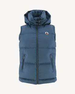 Doudoune Sans Manches Grand Froid Bleu Jeans Sevilla*JOTT Cheap