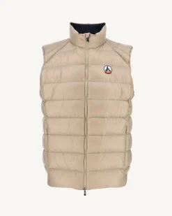Doudoune Sans Manches Grand Froid Beige Tim*JOTT Best Sale