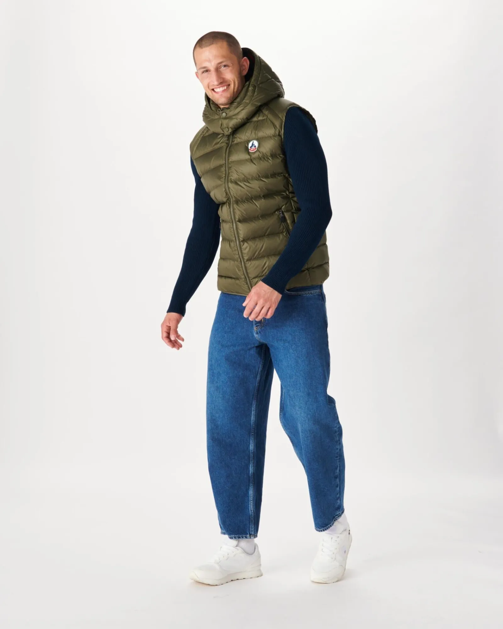 Doudoune Sans Manches Grand Froid Army Silver*JOTT Online