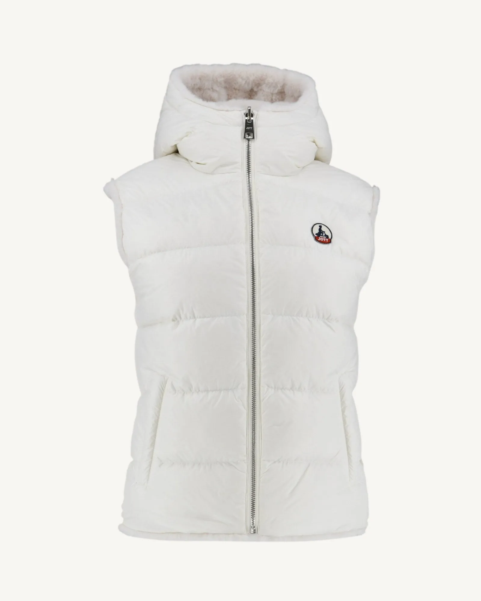 Doudoune Sans Manches Reversible Grand Froid Blanc Daria*JOTT Hot