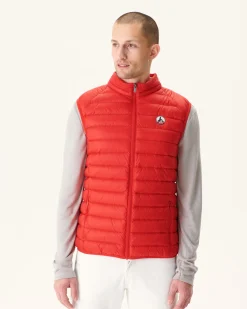 Doudoune Sans Manches Rouge Vif Tom*JOTT Fashion