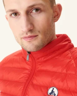 Doudoune Sans Manches Rouge Vif Tom*JOTT Fashion