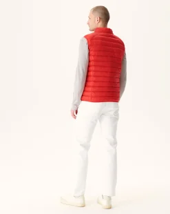 Doudoune Sans Manches Rouge Vif Tom*JOTT Fashion