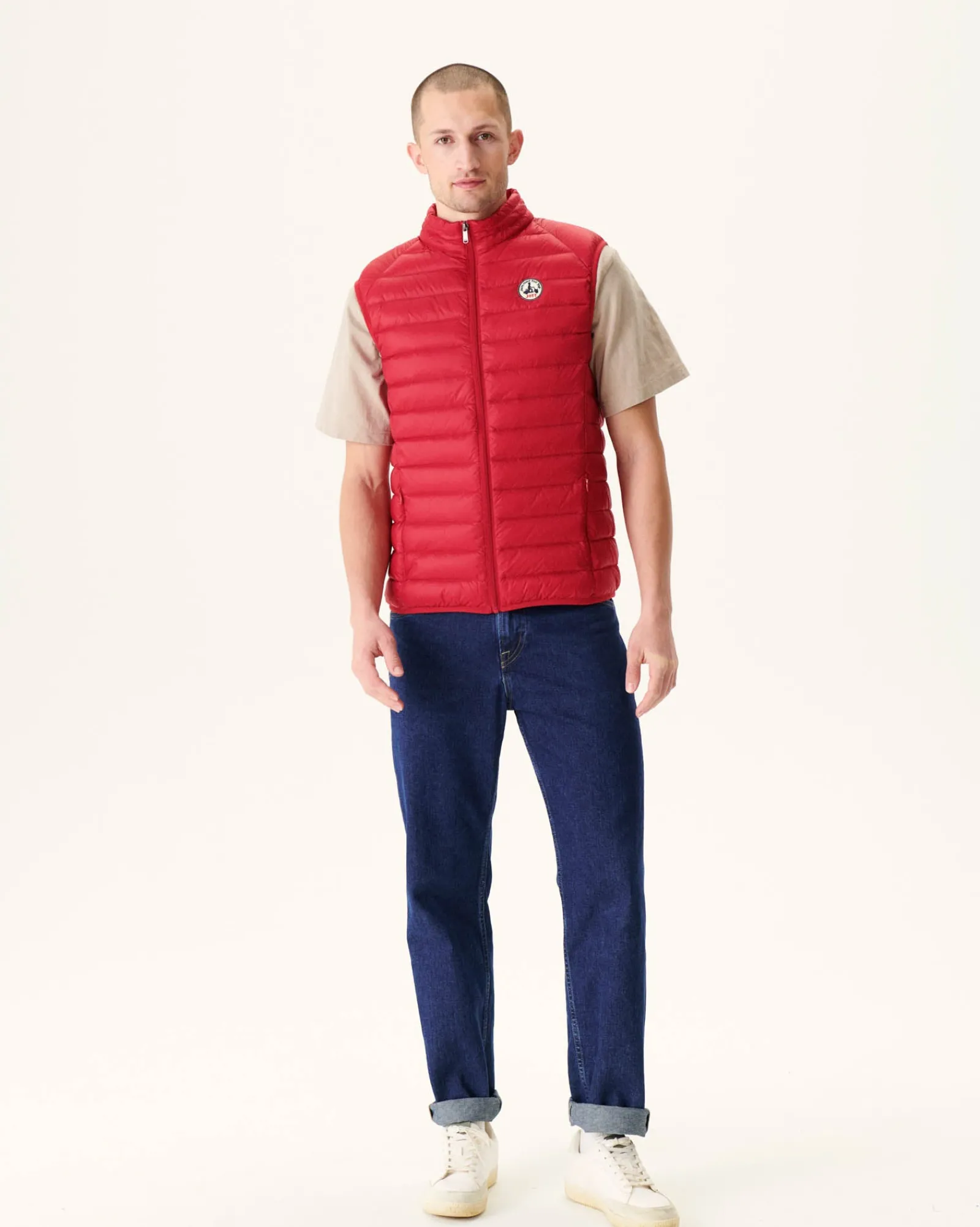 Doudoune Sans Manches Rouge Tom*JOTT Cheap