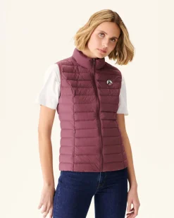 Doudoune Sans Manches Stretch Bordeaux Grenada*JOTT Outlet