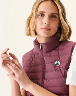 Doudoune Sans Manches Stretch Bordeaux Grenada*JOTT Outlet