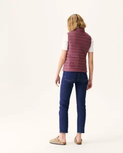 Doudoune Sans Manches Stretch Bordeaux Grenada*JOTT Outlet