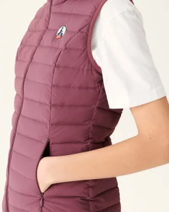 Doudoune Sans Manches Stretch Bordeaux Grenada*JOTT Outlet