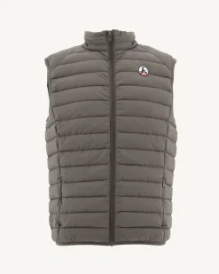 Doudoune Sans Manches Stretch Taupe Arafo*JOTT Best