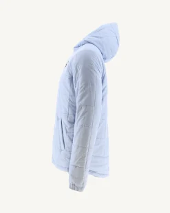 Doudoune Ultralight Reversible A Capuche Army/Bleu Clair Vigo*JOTT Cheap