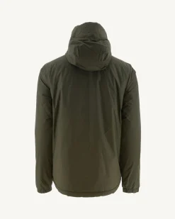 Doudoune Ultralight Reversible A Capuche Army/Bleu Clair Vigo*JOTT Cheap