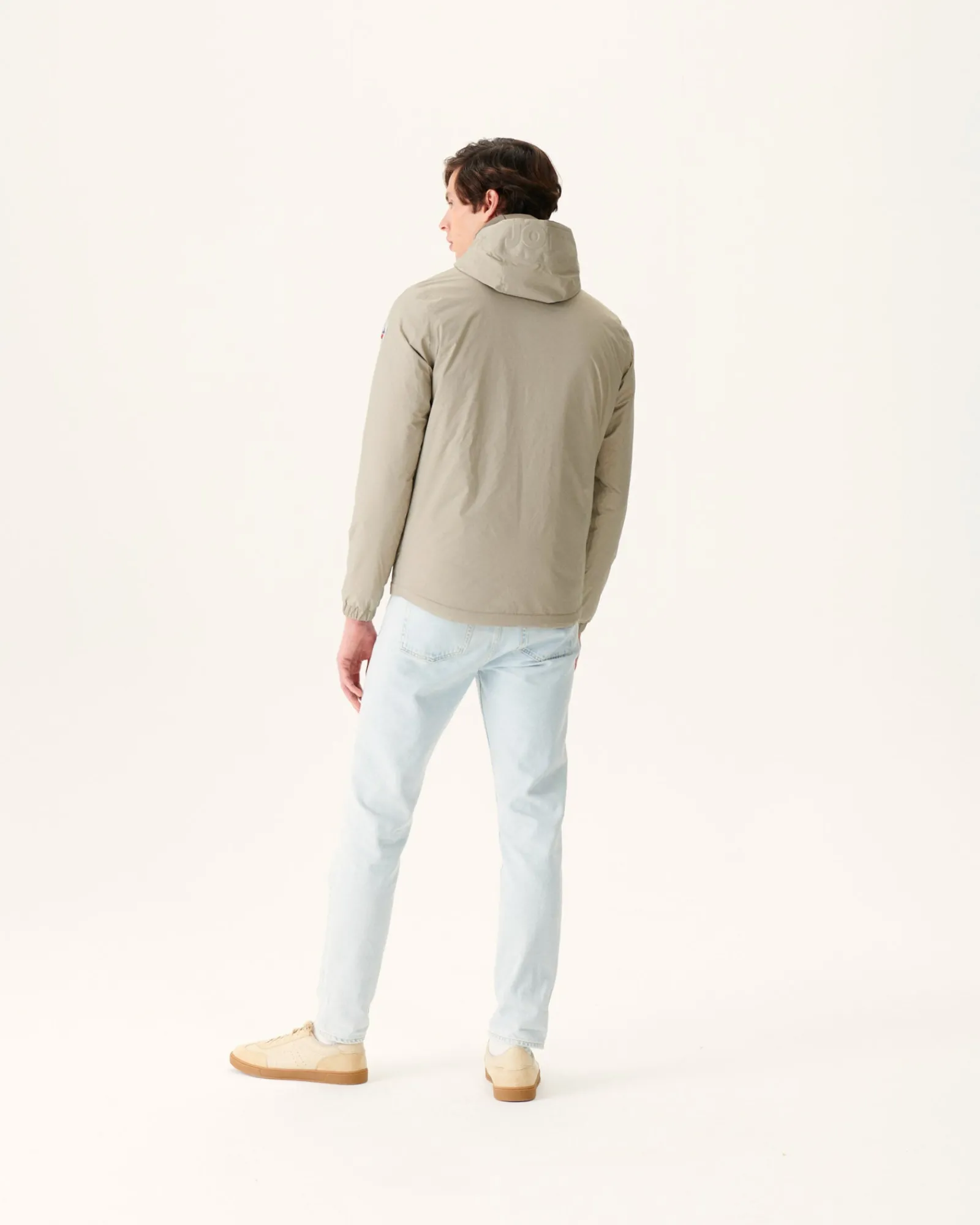 Doudoune Ultralight Reversible A Capuche Beige/Taupe Vigo*JOTT Clearance