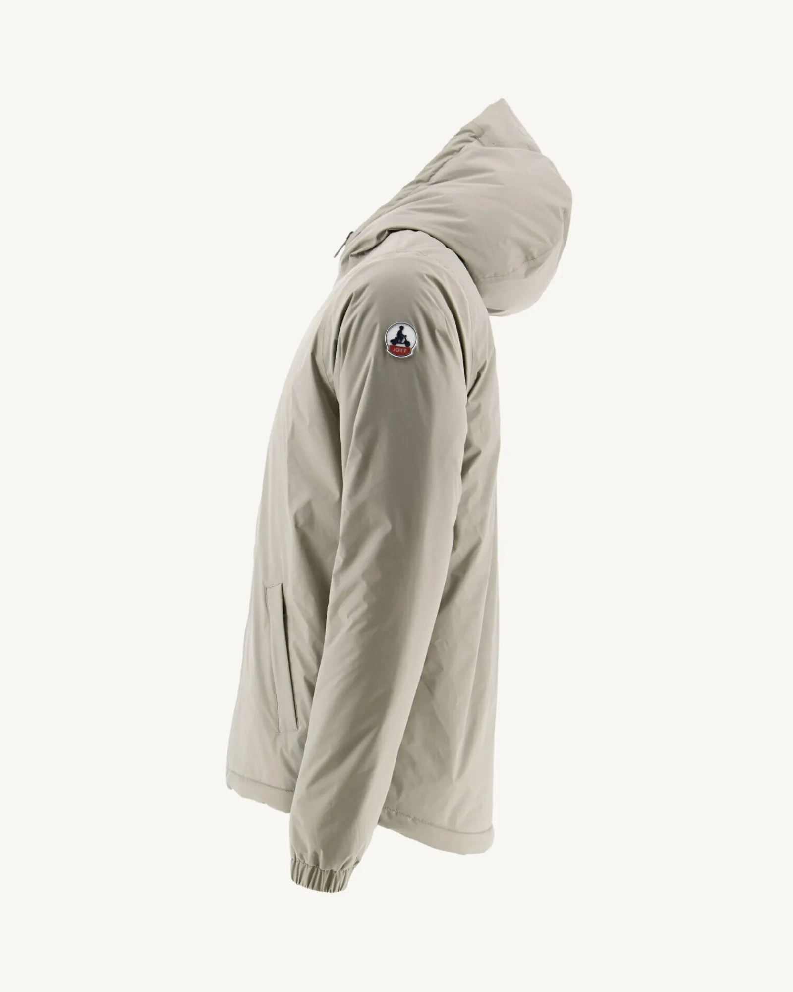 Doudoune Ultralight Reversible A Capuche Beige/Taupe Vigo*JOTT Clearance