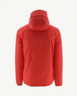 Doudoune Ultralight Reversible A Capuche Rouge Vif/Dark Denim Vigo*JOTT Cheap
