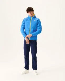 Doudoune Ultralight Reversible A Capuche Citron/Azur Vigo*JOTT Cheap