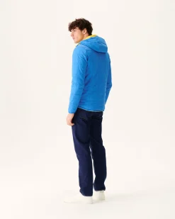 Doudoune Ultralight Reversible A Capuche Citron/Azur Vigo*JOTT Cheap