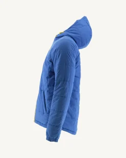Doudoune Ultralight Reversible A Capuche Citron/Azur Vigo*JOTT Cheap
