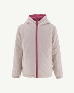 Doudoune Ultralight Reversible A Capuche Rose Intense/Rose Clair Enfan*JOTT Store