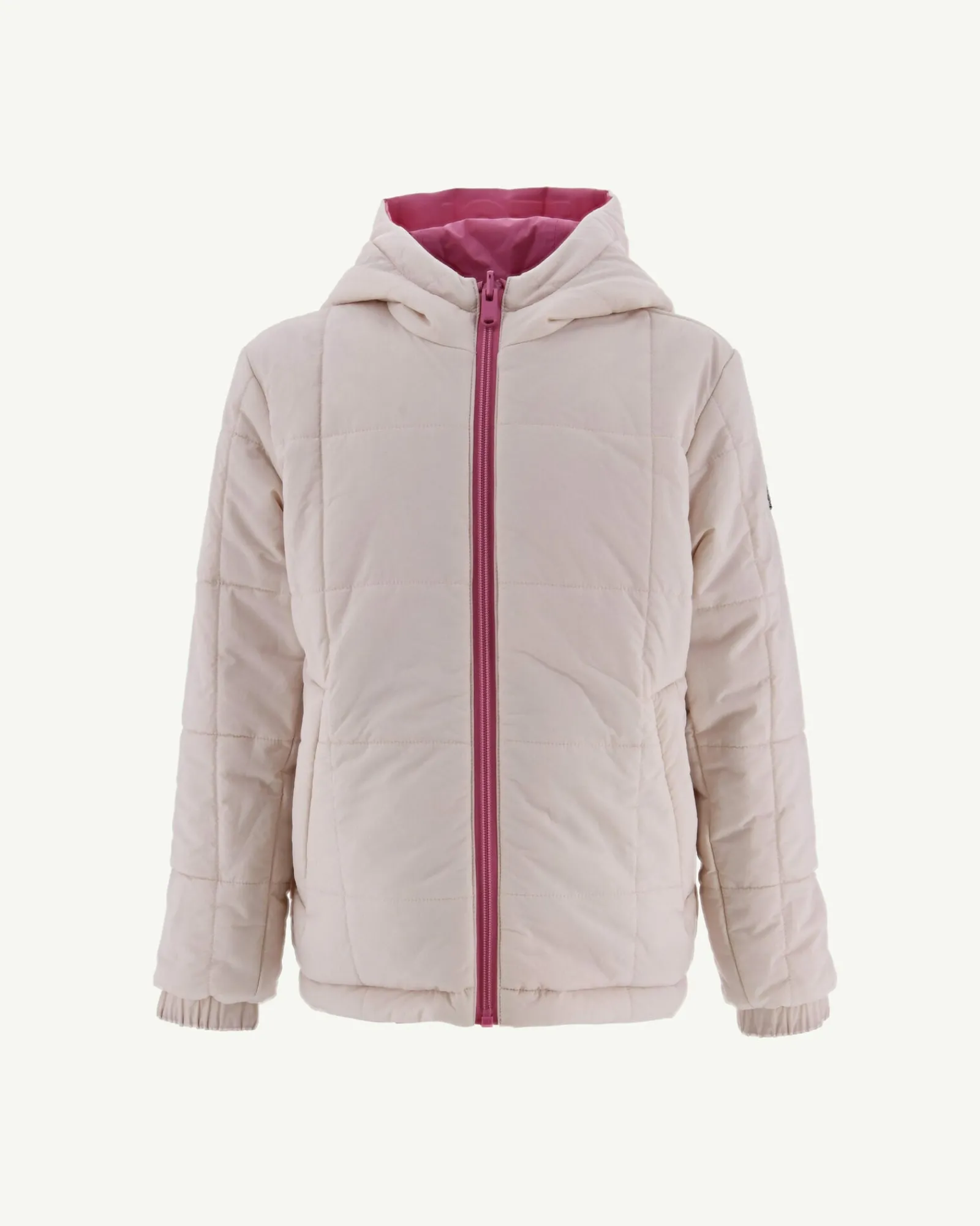 Doudoune Ultralight Reversible A Capuche Rose Intense/Rose Clair Enfan*JOTT Store