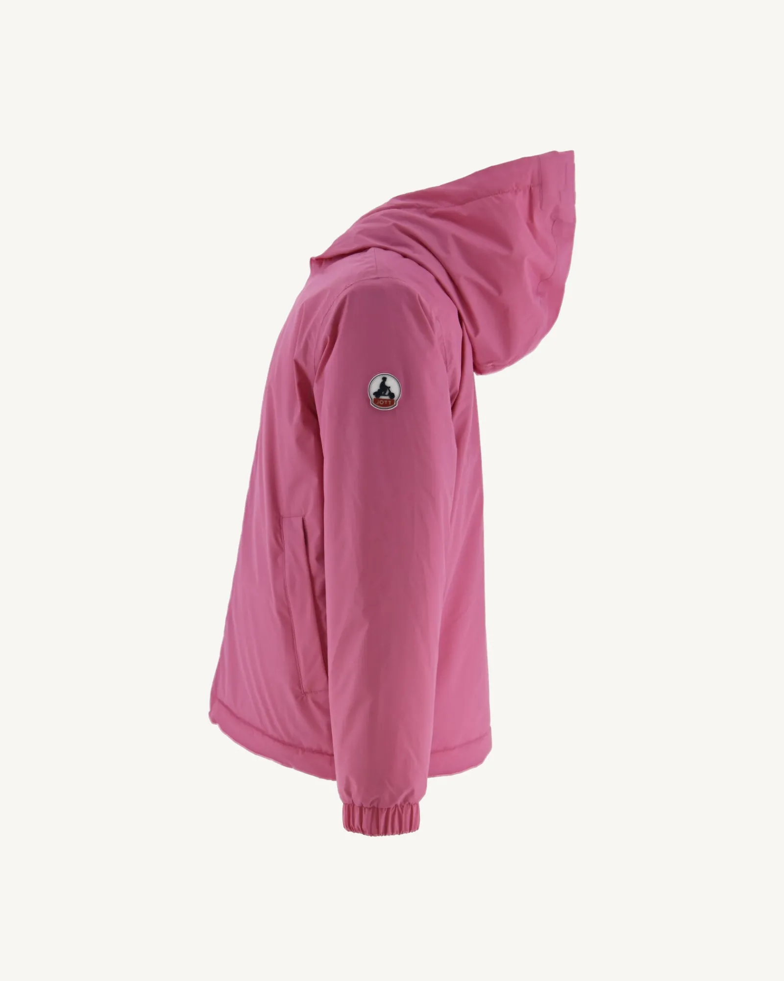 Doudoune Ultralight Reversible A Capuche Rose Intense/Rose Clair Enfan*JOTT Store