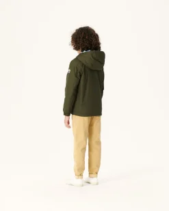 Doudoune Ultralight Reversible A Capuche Army/Bleu Clair Enfant Rosso*JOTT Store