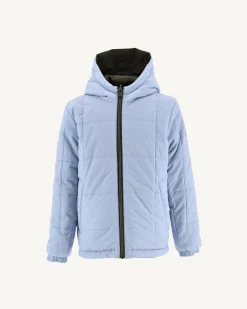 Doudoune Ultralight Reversible A Capuche Army/Bleu Clair Enfant Rosso*JOTT Store