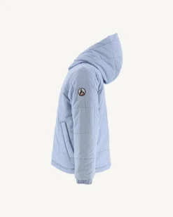 Doudoune Ultralight Reversible A Capuche Army/Bleu Clair Enfant Rosso*JOTT Store