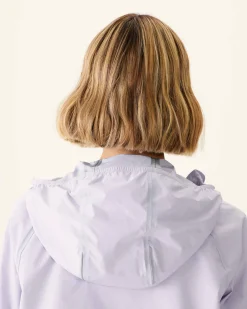 Impermeable A Capuche Mauve Pastel Singapore*JOTT Fashion