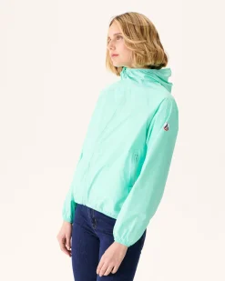 Impermeable A Capuche Menthe Pastel Singapore*JOTT Cheap