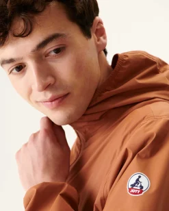Impermeable A Capuche Paquetable Camel Manille*JOTT New