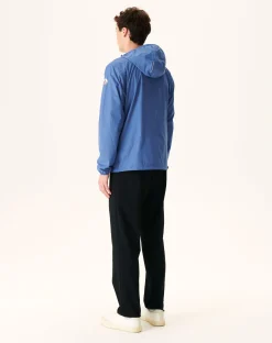 Impermeable A Capuche Paquetable Bleu Jeans Manille*JOTT Sale