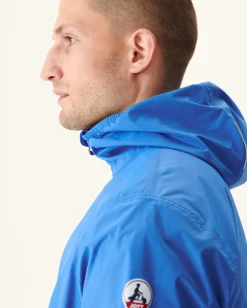 Impermeable A Capuche Paquetable Azur Manille*JOTT Hot