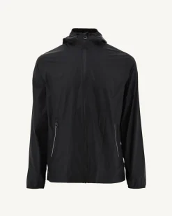 Impermeable A Capuche Paquetable Noir Manille*JOTT Sale