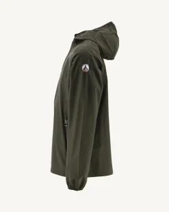 Impermeable A Capuche Paquetable Army Manille*JOTT Online